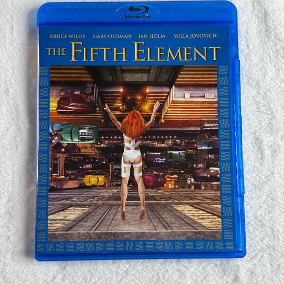 The Fifth Element Blu-ray (1997) 4K Remaster Bruce Willis Milla Jovovich Sci-Fi - Picture 1 of 5